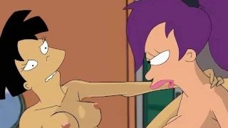 Futurama Hentai – Hand-to-pussy training