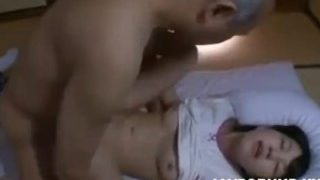 Japanese Grand daughter Breeded By Her Old Grand pa